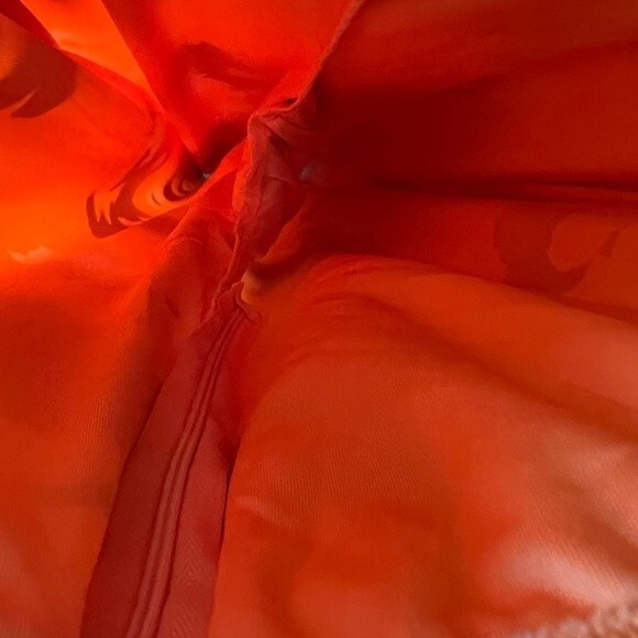 Lulus Heart Abloom Orange Floral Print Tie-Back Wide-Leg Sleeveless Jumpsuit XS - Picture 8 of 12